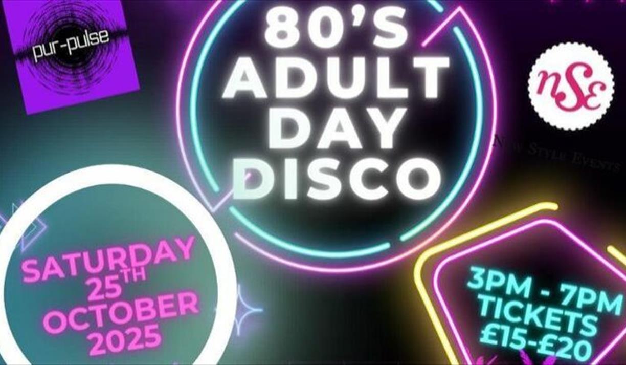 80's Adult Day Disco Party