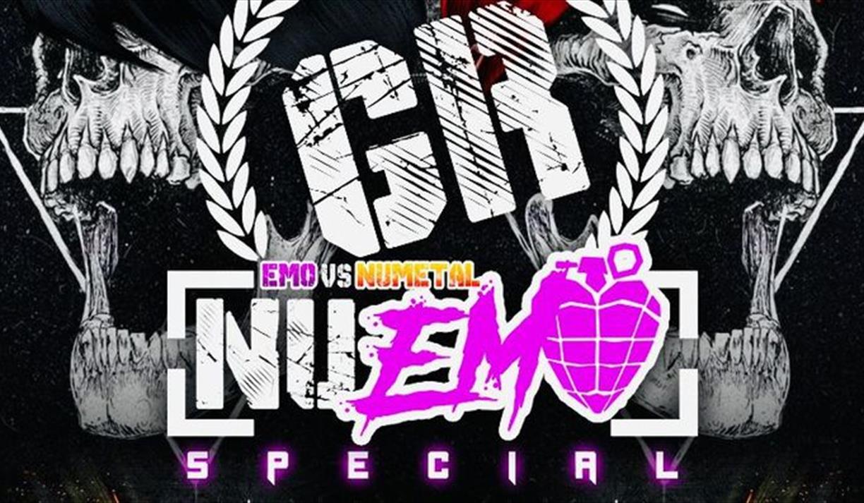 Guerilla Rocks - EMO VS NU-METAL - Saturday 12th July at Above (Formerly Envy)