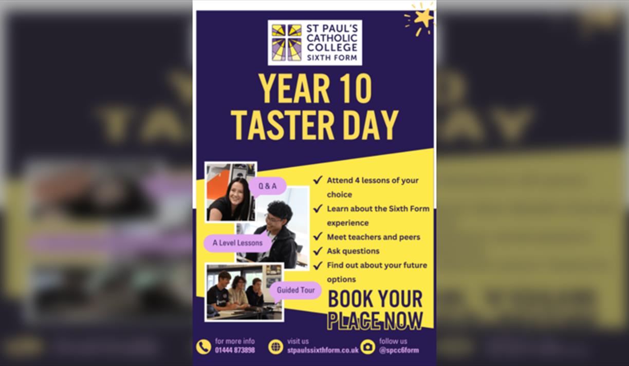 Year 10 Taster Day