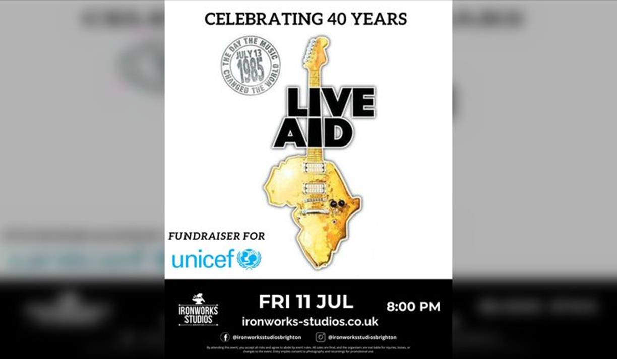 Live Aid- Celebrating 40 Years