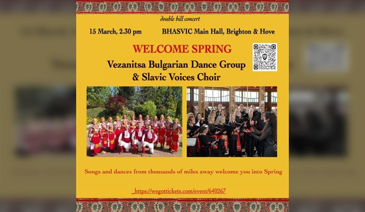 Bulgarian dance group Vezanitsa and Slavic Voices choir double bill