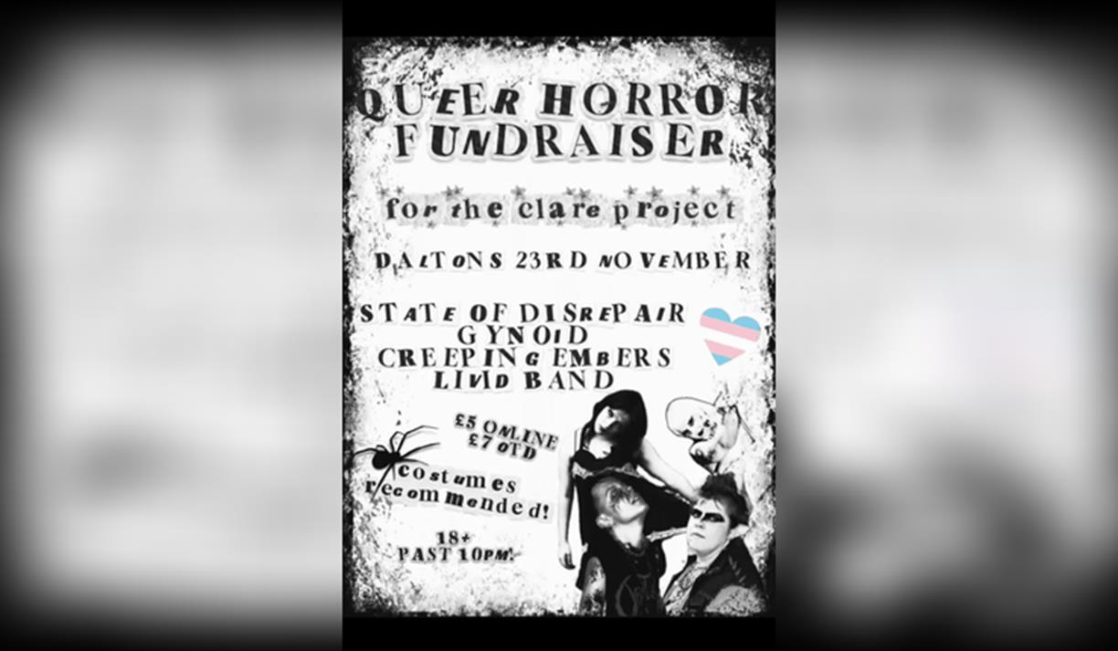 Queer Horror Fundraiser for the Clare Project