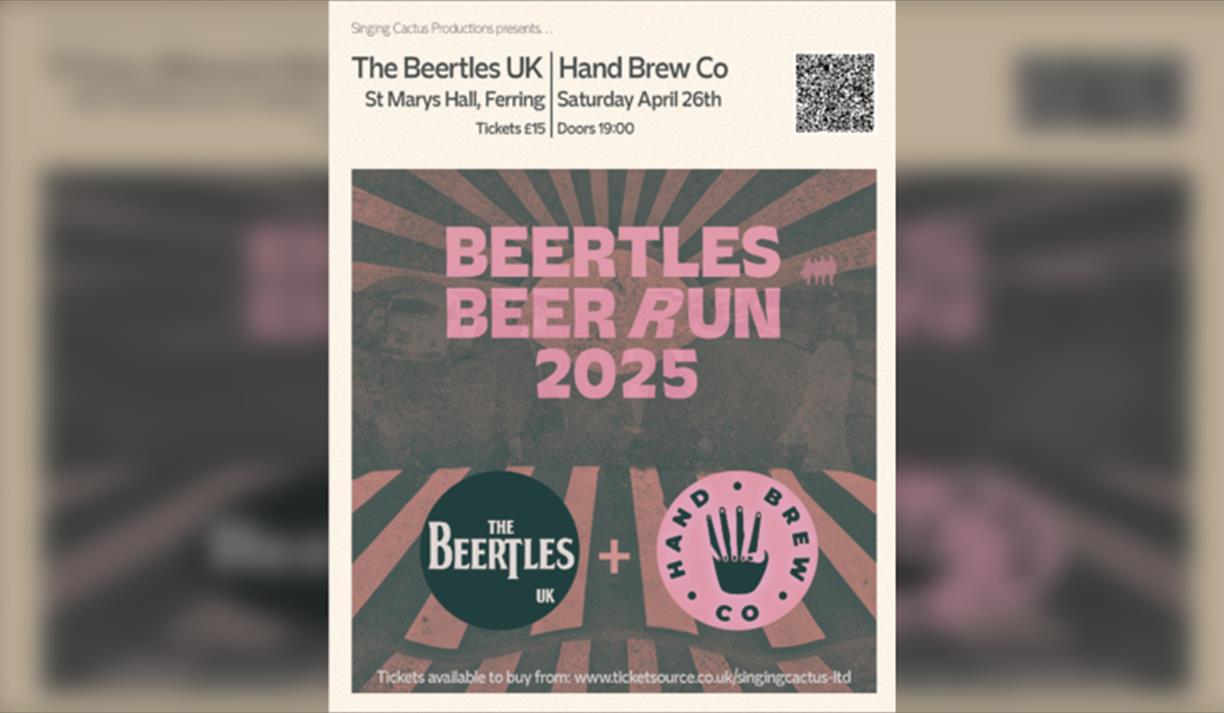 The Beertles Beer Run 2025 - The Beertles Feat. Hand Brew Co @ St Mary's Hall, Worthing