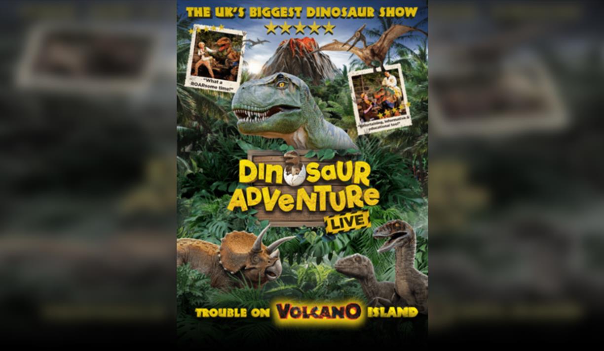 Dinosaur Adventure LIVE - Trouble on Volcano Island