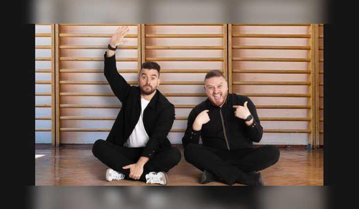 Two Mr P's in a Podcast Live