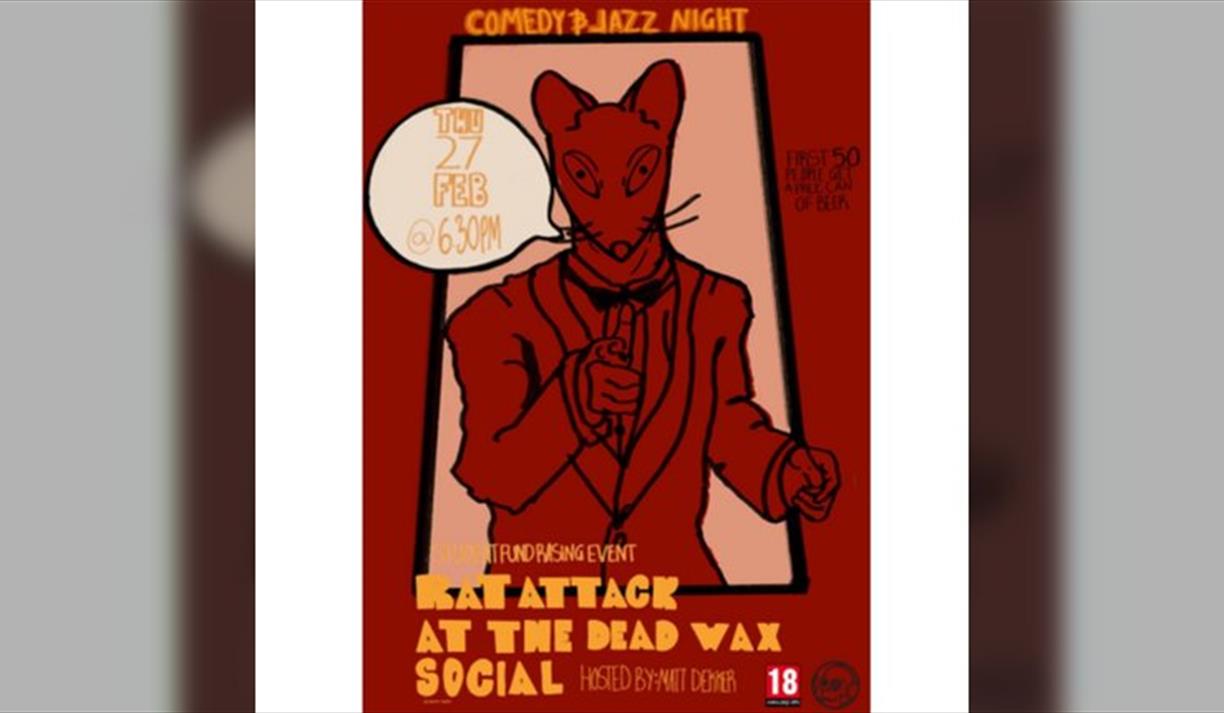 Rat Attack at the Dead Wax Social - Comedy & Jazz