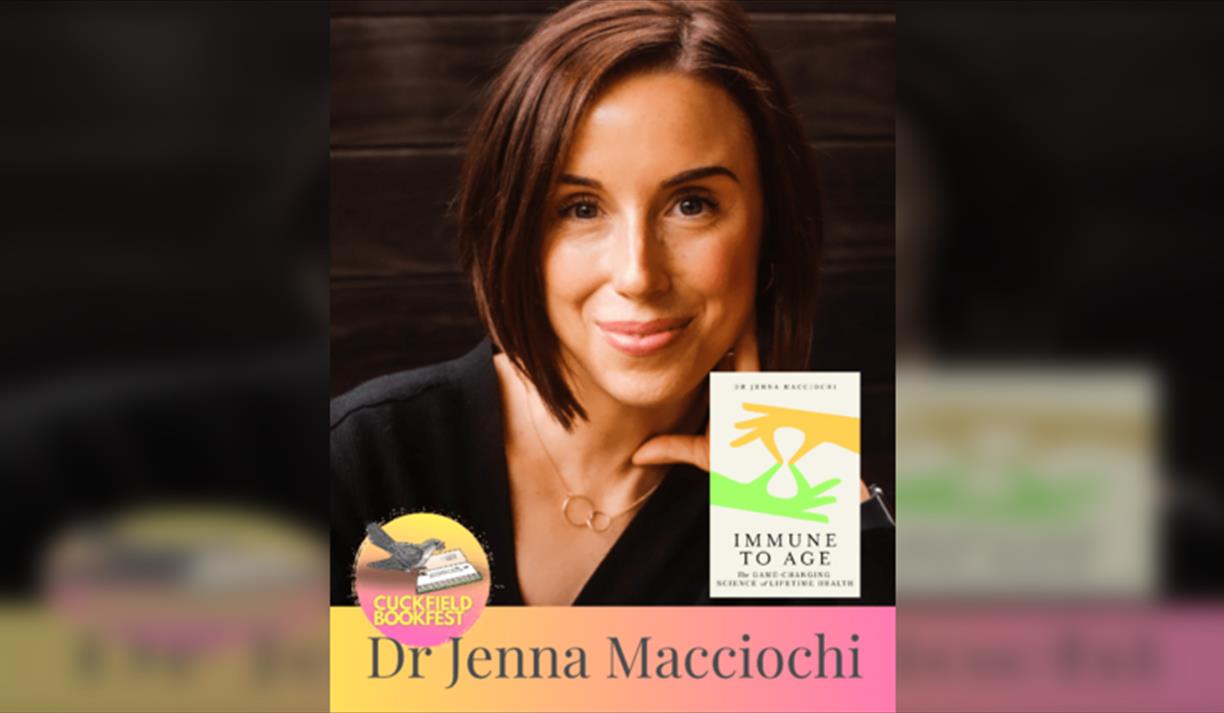 Dr Jenna Macciochi  Immune to Age, The Game-Changing Science of  Immune Health