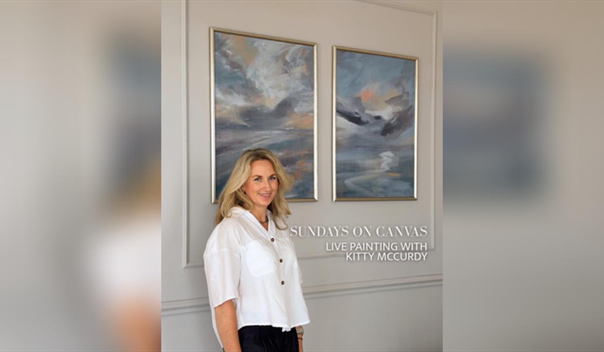 Sundays on Canvas: Live Painting with Kitty McCurdy