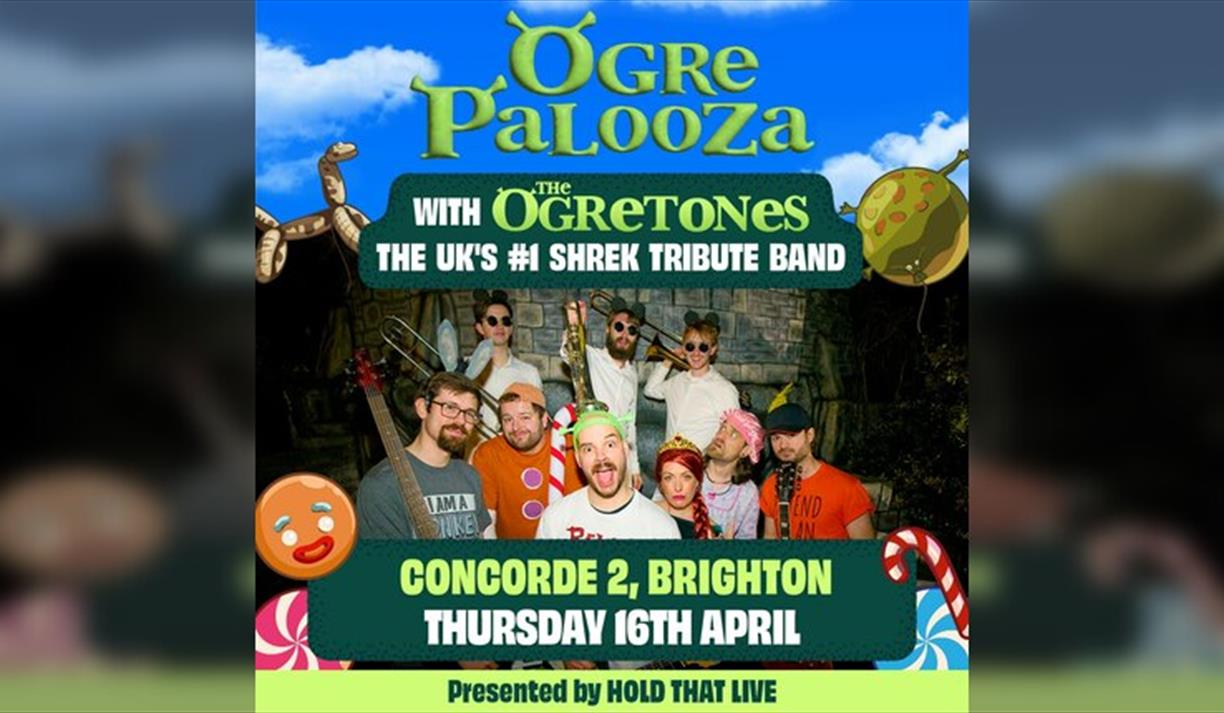 Ogrepalooza With The Ogretones: The Uk's #1 Shrek Tribute Band