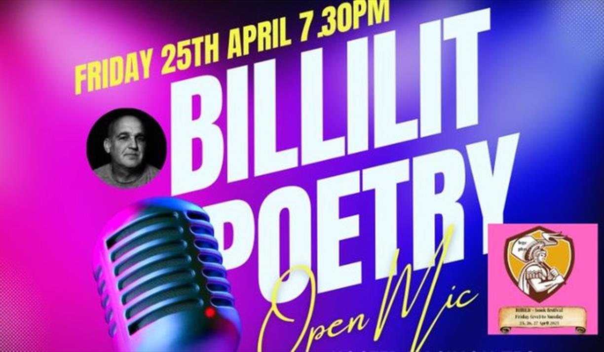 BilliLit Friday Night Poetry Open Mic