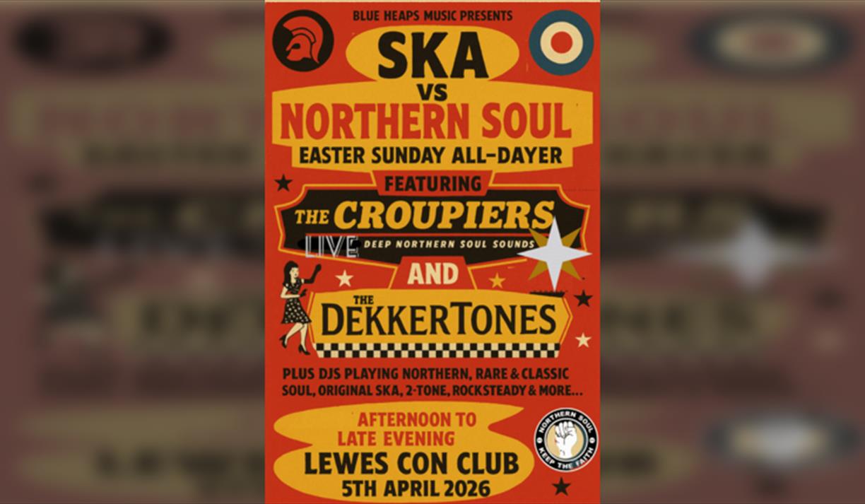 SKA vs NORTHERN SOUL EASTER SUNDAY ALL DAYER