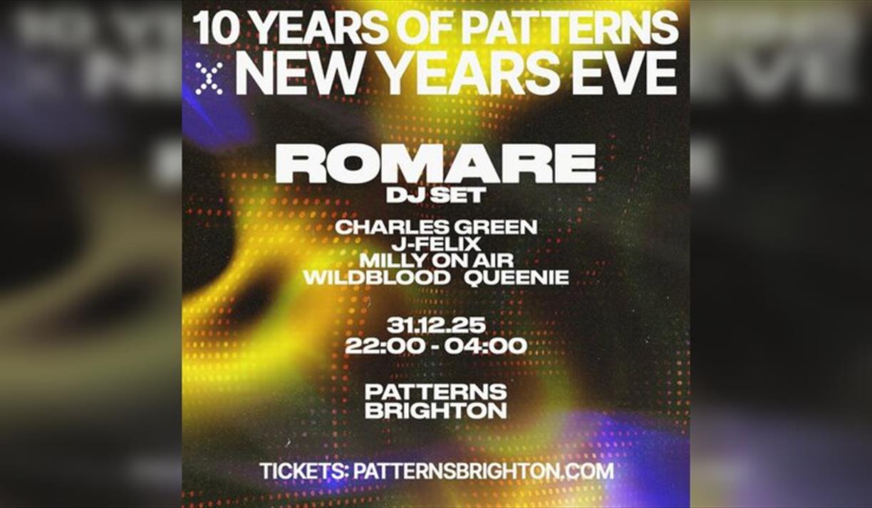 Nye X 10 Years Of Patterns With Romare