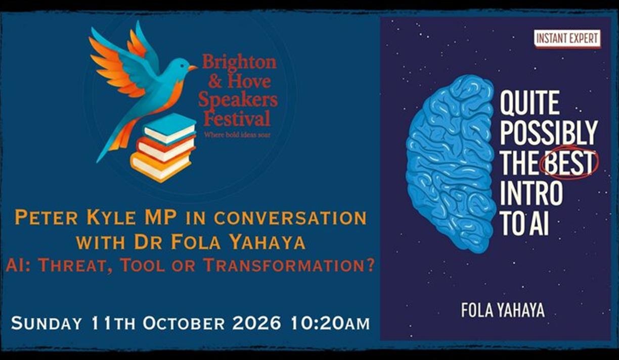 Peter Kyle MP in conversation with Dr Fola Yahaya AI: Threat, Tool or Transformation?