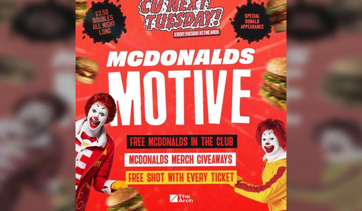 Cu Next Tuesday | Mcdonalds Motive L| 28 / 01 / 25