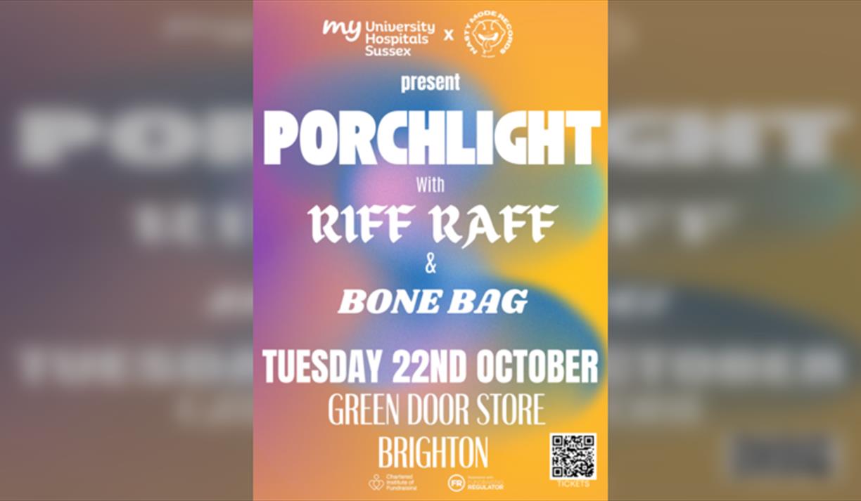 PORCHLIGHT with RIFF RAFF and BONE BAG