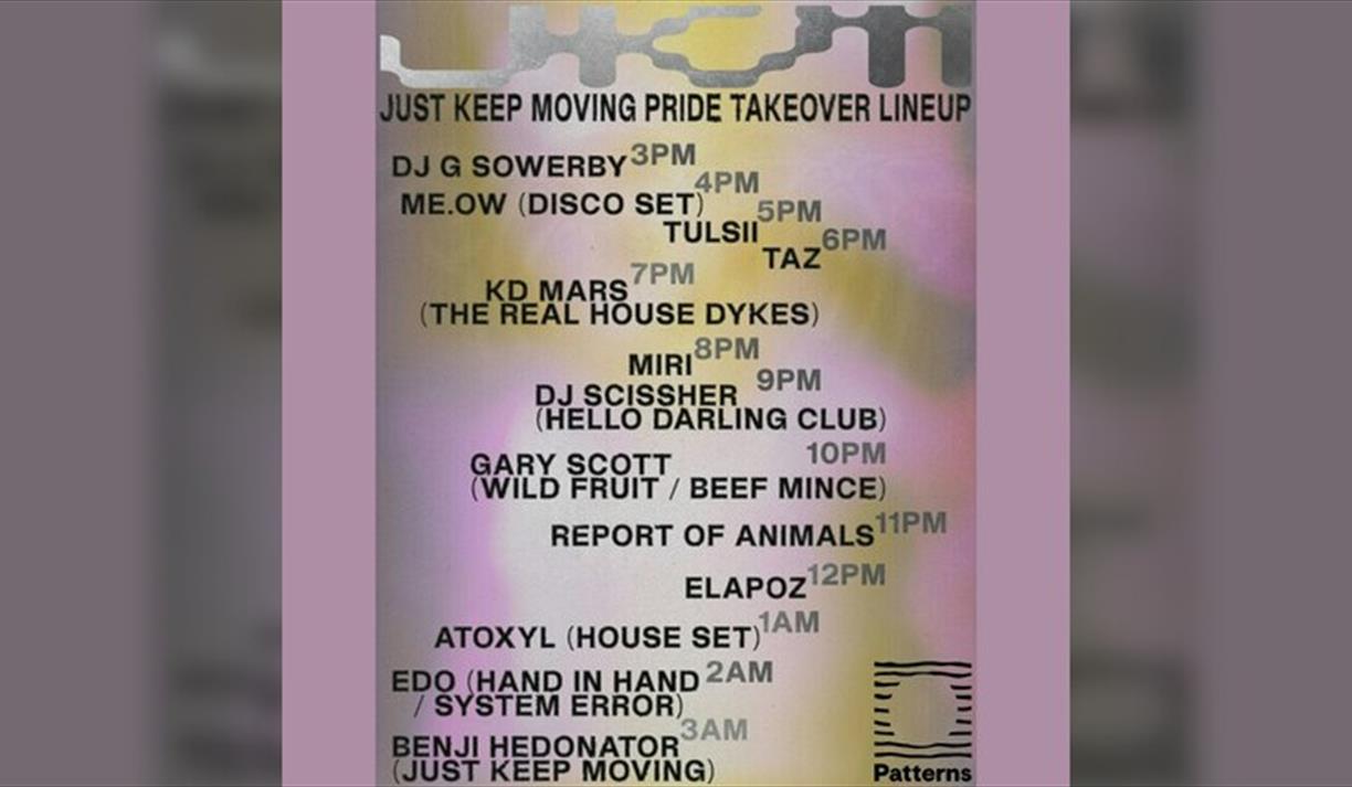 Pride Day Party: Just Keep Moving