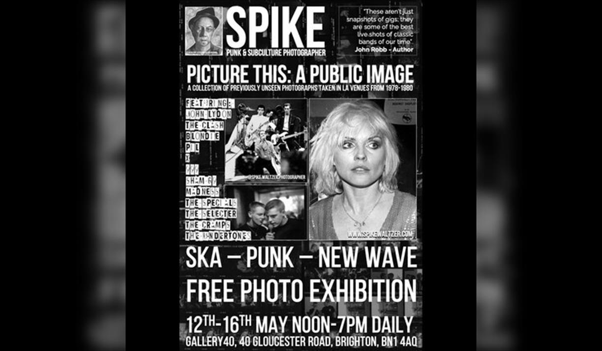 Picture This: A Public Image * 12-16 May 2026 * Photography Exhibition By Spike Waltzer @ Gallery 40 Brighton