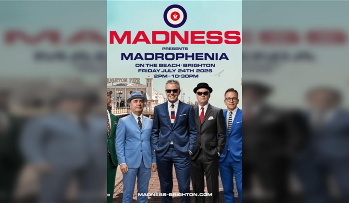 Brighton Coach Travel for Madrophenia