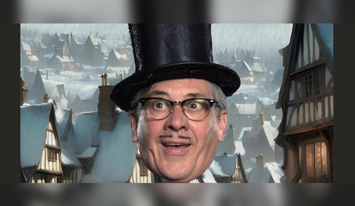 Count Arthur Strong is Charles Dickens in 'A Christmas Carol'