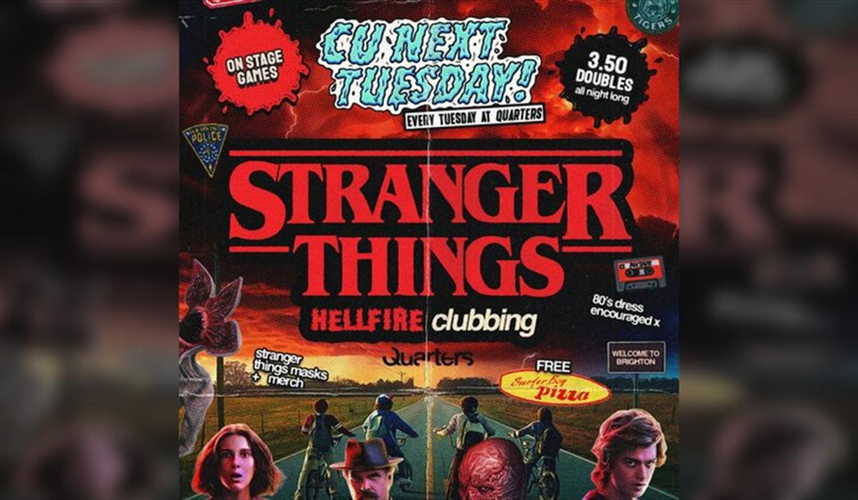CU Next Tuesday STRANGER THINGS: HELLFIRE CLUBBING 02/12