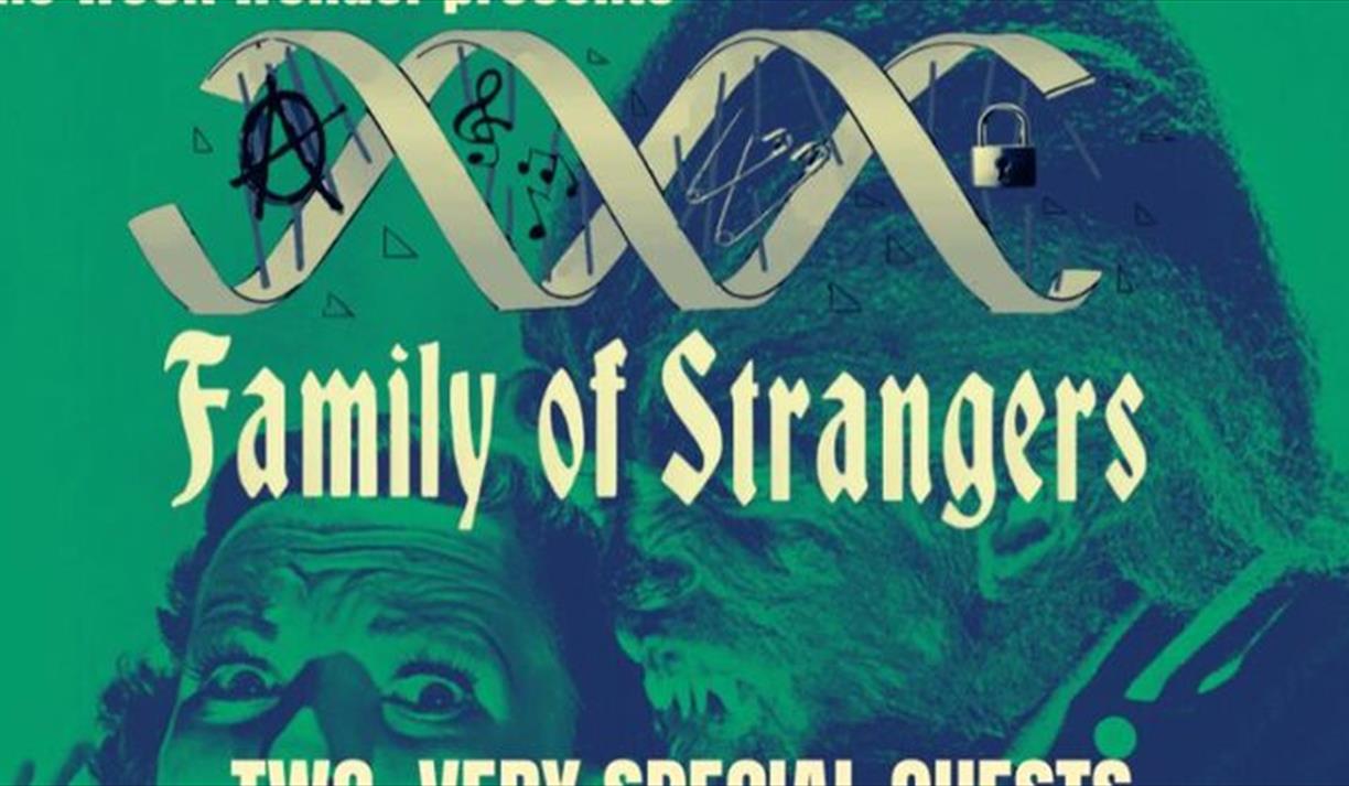 Family of Strangers and Friends Play the Albert