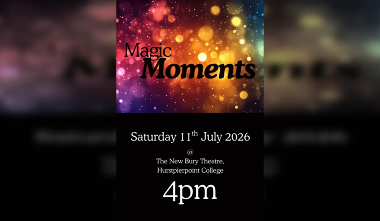 Magic Moments - 4.00pm performance