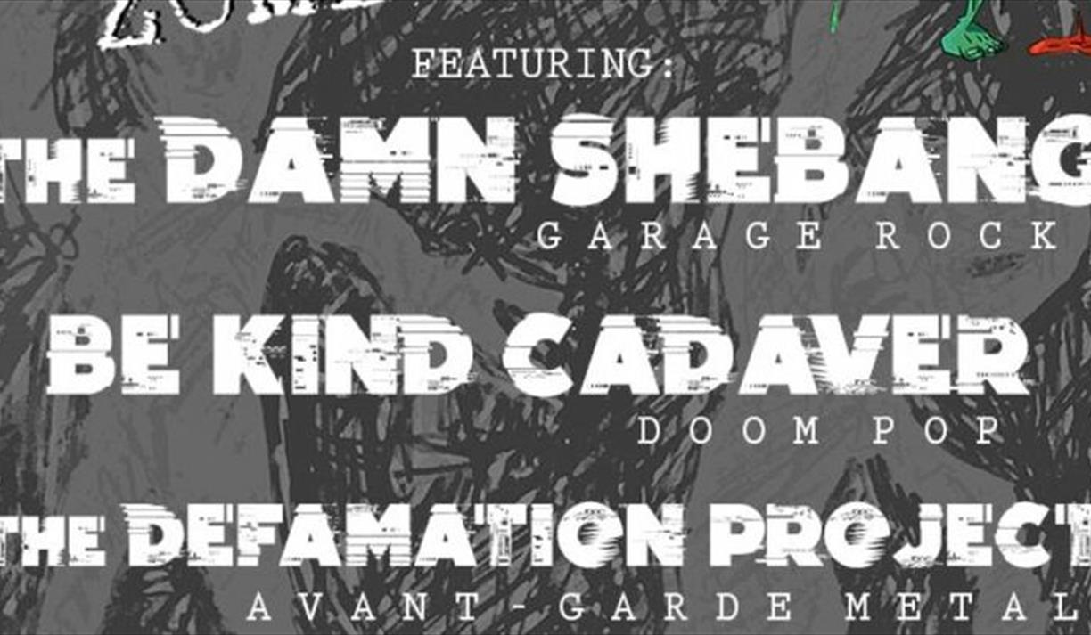 End Times Present: the Damn Shebang ' Be Kind Cadaver ' the Defamation Project