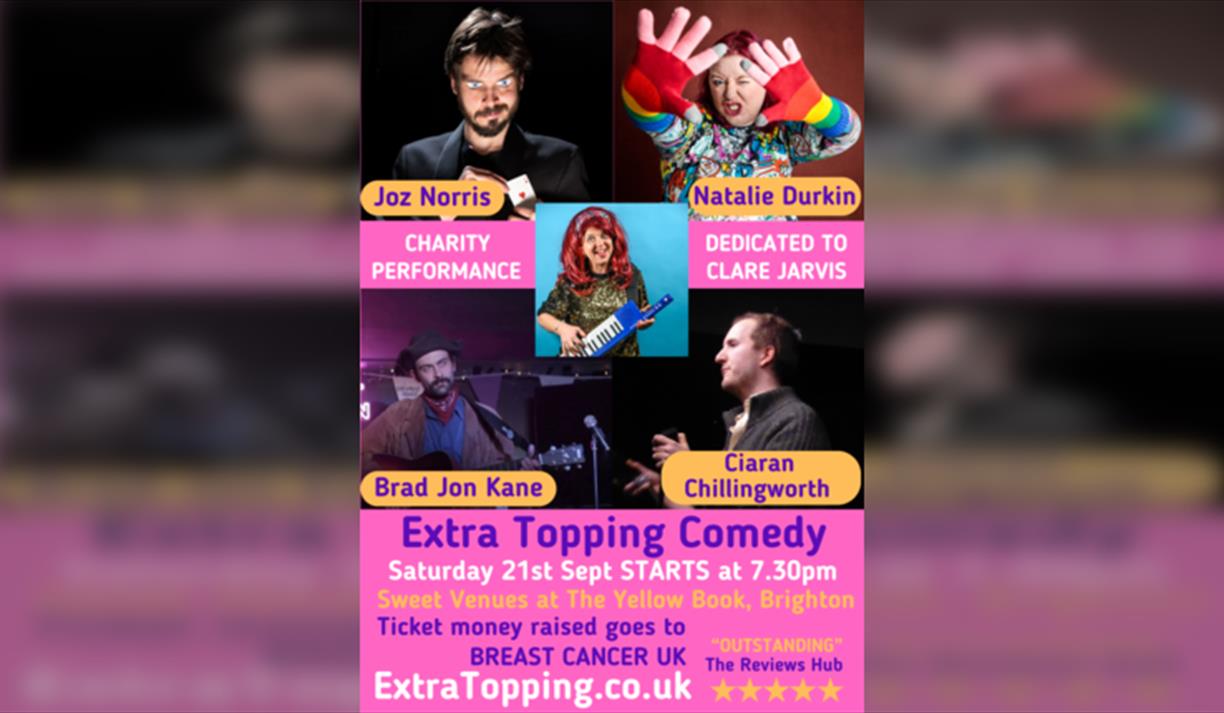 Extra Topping Charity Comedy Night