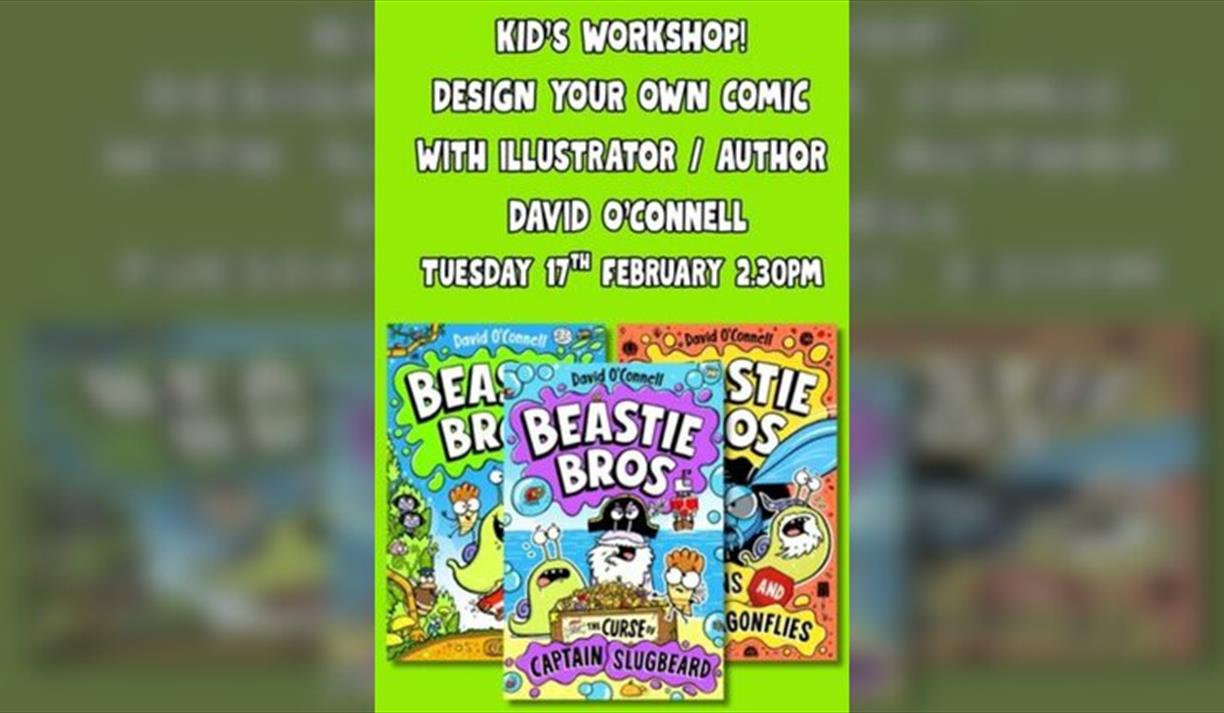 Kid's Comic Workshop with DAVID O'CONNELL