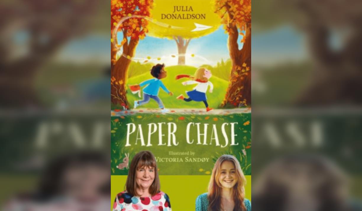 Double Book-Signing with Julia Donaldson & Victoria Sandy for PAPER CHASE
