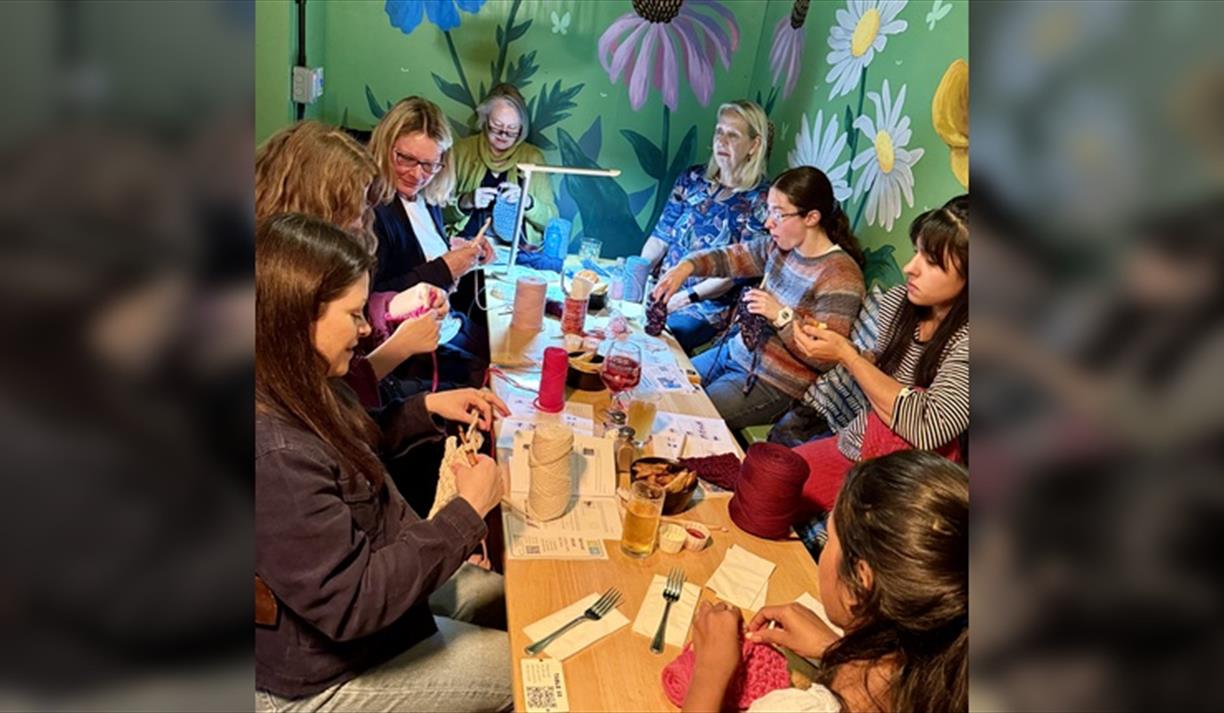 Sip & Stitch: A Festive Crochet Workshop