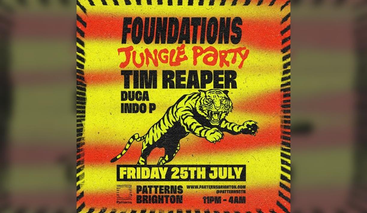 Foundations Jungle Party With Tim Reaper