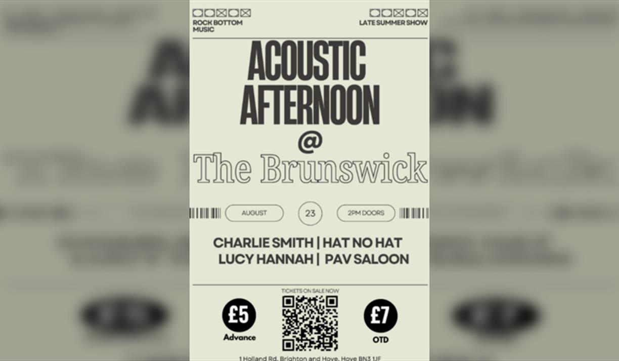 Acoustic Afternoon @ The Brunswick