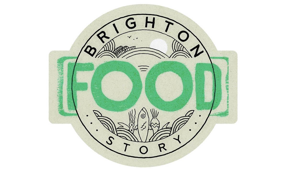 Logo for the BrightonFoodStory event