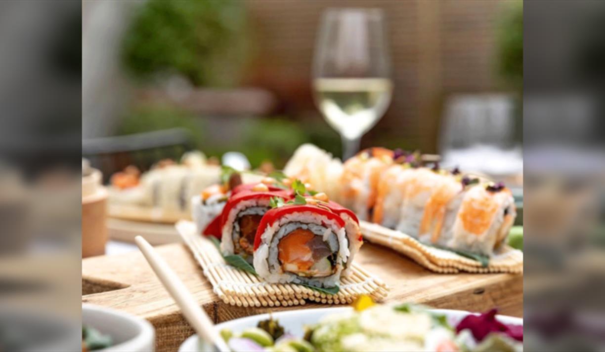 Sushi and Sparkling by Roebuck Estates