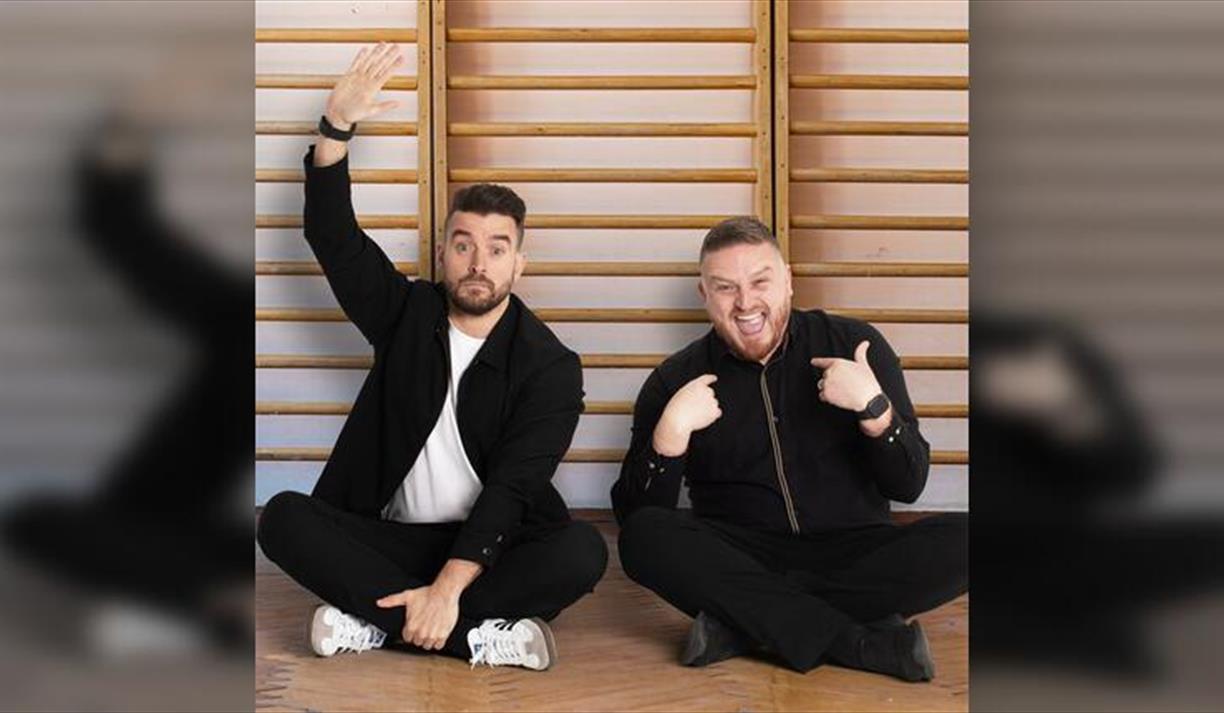 Two Mr P's in a Podcast Live