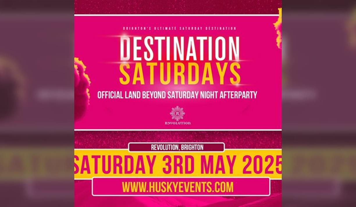 Destination Saturdays x Revolution | LAND BEYOND AFTERPARTY