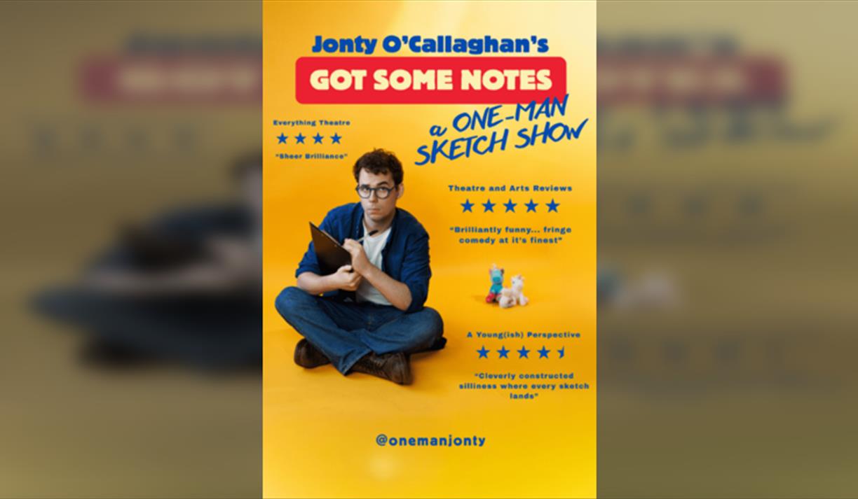 Brighton Fringe 2026! Jonty O'Callaghan's Got Some Notes