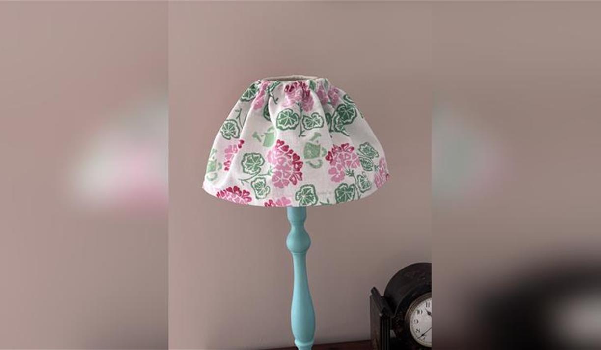 Blockprint a Lampshade Skirt