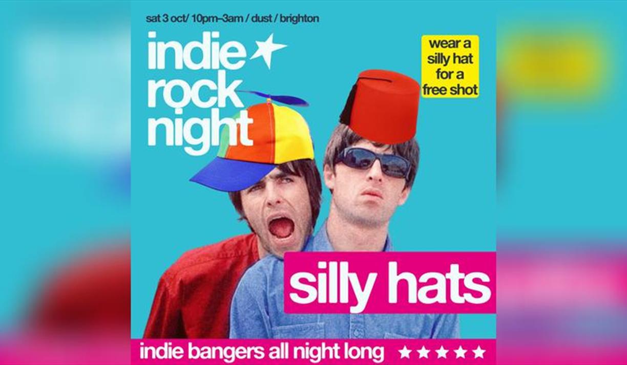 Indie Rock Night Silly Hats Freshers Party