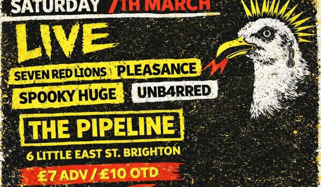 Seven Red Lions · Pleasance · Spooky Huge · Unb4Rrred