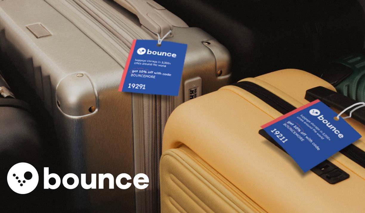 Bounce luggage storage