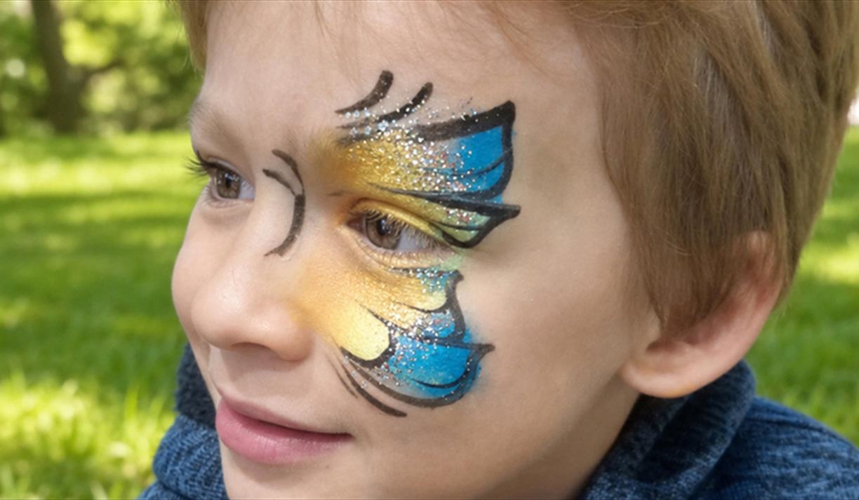 Dragonfly Face Painting & 26