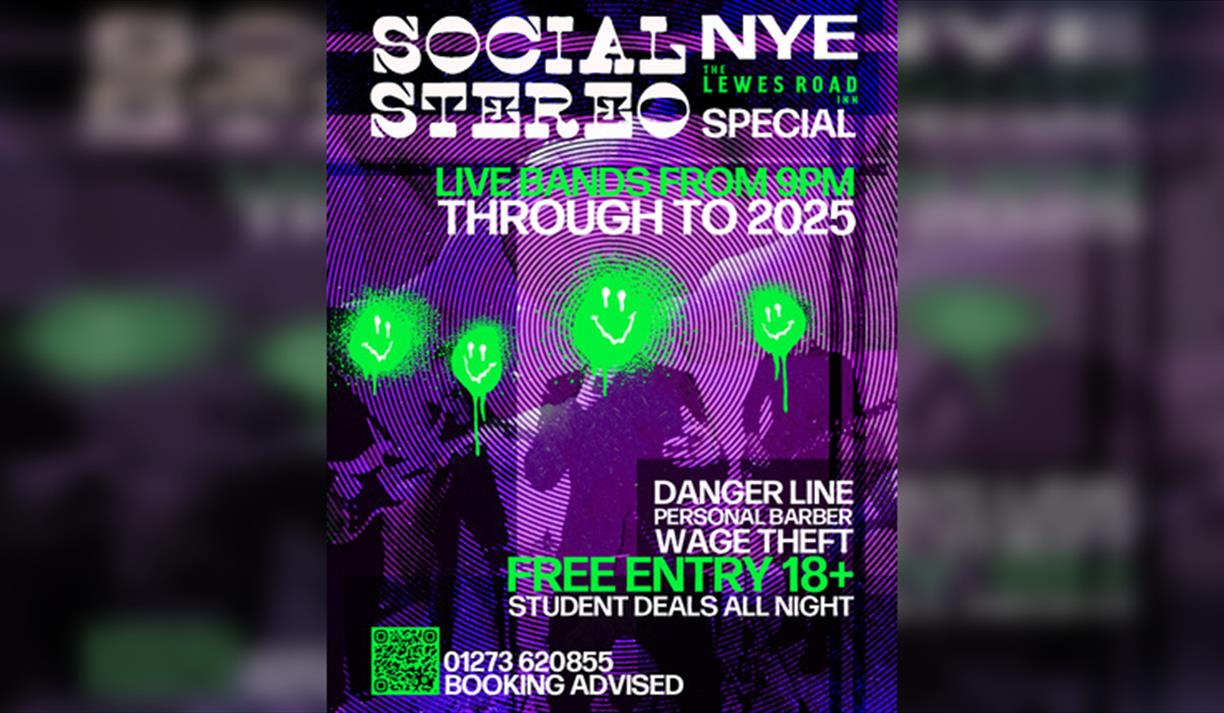 Social Stereo // Nye Special @ The Lewes Road Inn