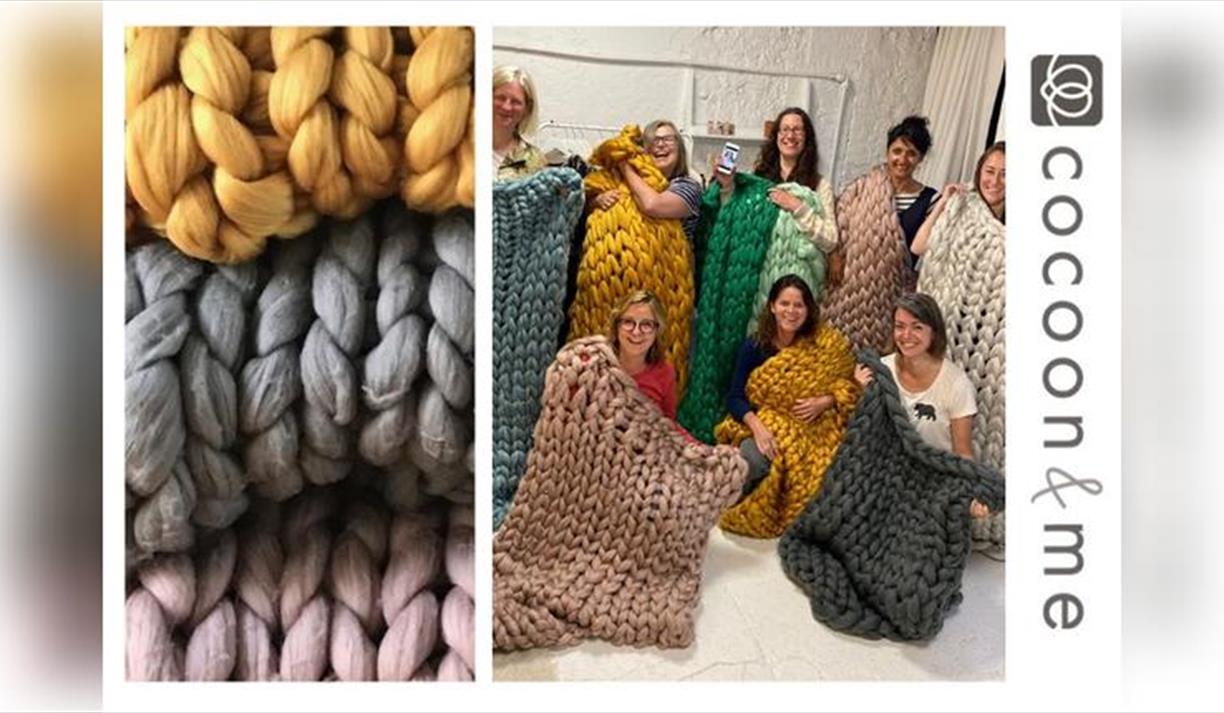 Arm Knitting Blanket Workshop
