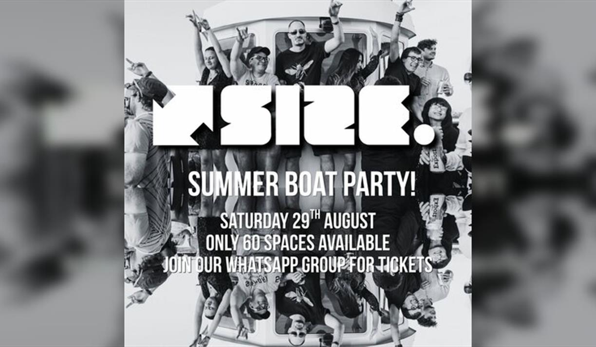 Size Summer Boat Party