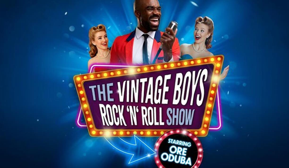 Ore Oduba in The Vintage Boys Rock'n'Roll Show