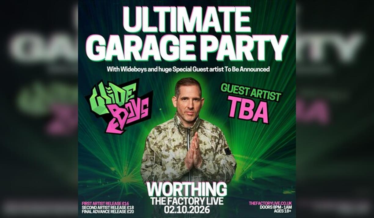 Ultimate Garage Party: Wideboys + Special Guest