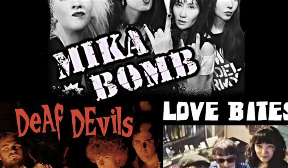 Shake Some Acton #166( Brighton). Mikabomb, Deaf Devils, Love Bites