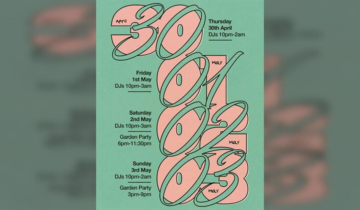 May Bank Holiday Saturday Party